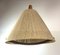 Teak Rope-Raffia Pendant Lamp from Temde, 1960s 4
