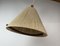 Teak Rope-Raffia Pendant Lamp from Temde, 1960s, Image 13