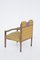 Vintage Armlehnstühle aus Holz und Messing, 1950er, 2er Set 6