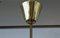 Deckenlampe aus Messing, 1970er 10