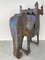 Antiker handgefertigter dekorativer Elefant aus Stahl, 1920er 8