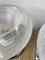Lámparas italianas de cristal de Murano y metal cromado atribuidas a Veart. Años 70. Juego de 2, Imagen 5
