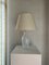 Lampe de Bureau en Verre Soufflé de Murano avec Abat-Jour de Salviati & Co, 1970s 1