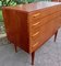 Danish Chest of Drawers in Teak by Peter Moos, 1955, Image 4