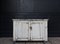 Vintage Work Cabinet with Zinc Plate, 1930s 1