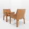 Set of Cab 414 Armchairs by Mario Bellini for Cassina, 1980s 4