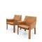 Set of Cab 414 Armchairs by Mario Bellini for Cassina, 1980s 2