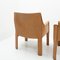 Cab 414 Armchairs by Mario Bellini for Cassina, 1980s, Set of 2 8