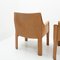 Set of Cab 414 Armchairs by Mario Bellini for Cassina, 1980s 8