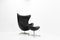 Egg Chair and Ottoman by Arne Jacobsen for Fritz Hansen, 2000s, Set of 2 5