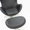 Set of Egg Chair and Ottoman by Arne Jacobsen for Fritz Hansen, 2000s 8