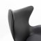 Egg Chair and Ottoman by Arne Jacobsen for Fritz Hansen, 2000s, Set of 2 11