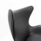 Egg chair e poggiapiedi di Arne Jacobsen per Fritz Hansen, inizio XXI secolo, set di 2, Immagine 11