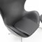 Egg Chair and Ottoman by Arne Jacobsen for Fritz Hansen, 2000s, Set of 2 7