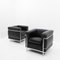 LC2 Sessel von Le Corbusier für Cassina, 1990er, 2er Set 4