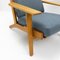 GE 290 Armchairs by Hans Wegner for Getama, 1960s, Set of 2 11