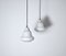 Danish Pendant Lamps in Opaline Glass, 1940s, Set of 2, Image 2