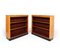 Art Deco English Sycamore Bookcases, 1930s, Set of 2, Image 3