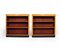 Art Deco English Sycamore Bookcases, 1930s, Set of 2, Image 1