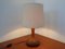 Lámpara de mesa de teca de Domus, años 60, Imagen 19