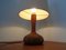 Lámpara de mesa de teca de Domus, años 60, Imagen 10