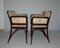 Art Nouveau Sofa and Armchairs attributed to Otto Wagner for Thonet, 1910s, Set of 3 3