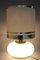 Lampada da tavolo grande in vetro e ottone, Italia, anni '70, Immagine 15