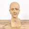 Antique Hand Carved Wooden Relieved Head 8