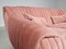 Blush Pink 2-Seat Sandra Sofa by Annie Hiéronimus for Cinna, 1970s 9