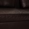 Dark Brown Leather Corner Sofa from Walter Knoll / Wilhelm Knoll 3