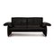 Black Leather DS 10/23 2-Seat Sofa from de Sede 1