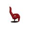 Red Leather Jori Symphony Armchairs with Relax Function, Set of 2 11