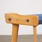 Vintage Italian Stool in Beech, 1950s 5