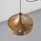 Gold Pendant Lamp by Lisa Johansson-Pape for Orno, 1950s 7