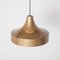 Gold Pendant Lamp by Lisa Johansson-Pape for Orno, 1950s 6