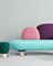 Toadstool Collection Ensemble Sofa mit Tisch und Puffs von Masquespacio, 5er Set 10