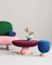 Toadstool Collection Ensemble Sofa with Table and Puffs by Masquespacio, Set of 5 12
