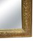 Regency Gold Foil Wood Rectangular Handcrafted Mirror, Spain, 1970s 4