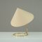 Brass Table Lamp attributed to J.T Kalmar, Austria, 1950s 7