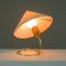 Brass Table Lamp attributed to J.T Kalmar, Austria, 1950s 6