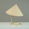 Brass Table Lamp attributed to J.T Kalmar, Austria, 1950s 2