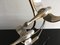Vintage Gilt Metal Geese Lamp by L. Galeotti 7