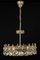 Large Gilt Brass Chandelier attributed to Palwa for Sciolari, Germany, 1970s 14