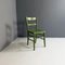 Mid-Century Modern Italian Green Wood Milano Model Chair, 1940s 2