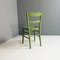 Mid-Century Modern Italian Green Wood Milano Model Chair, 1940s 3