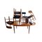 Mid-Century Fresco Extending Dining Table & Chairs by Victor Wilkins for G-Plan, Set of 7, Image 2