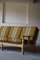Danish Modern Oak 3-Seater Sofa in the style of Henning Kjærnulf, 1960s 8