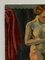B. de Chateau Thierry, Nude Woman, Oil on Panel, 1930s 3