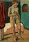 B. de Chateau Thierry, Nude Woman, Oil on Panel, 1930s 1