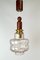 Mid-Century Teak and Glass Pendant Lamp in the Style of Temde, 1960s, Image 1